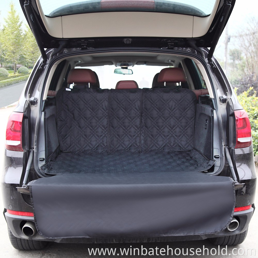 Car Boot Liner Cover With Bumper for Dog